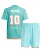 Inter Miami Lionel Messi #10 Ausweichtrikot für Kinder 2024-25 Kurzarm (+ Kurze Hosen)